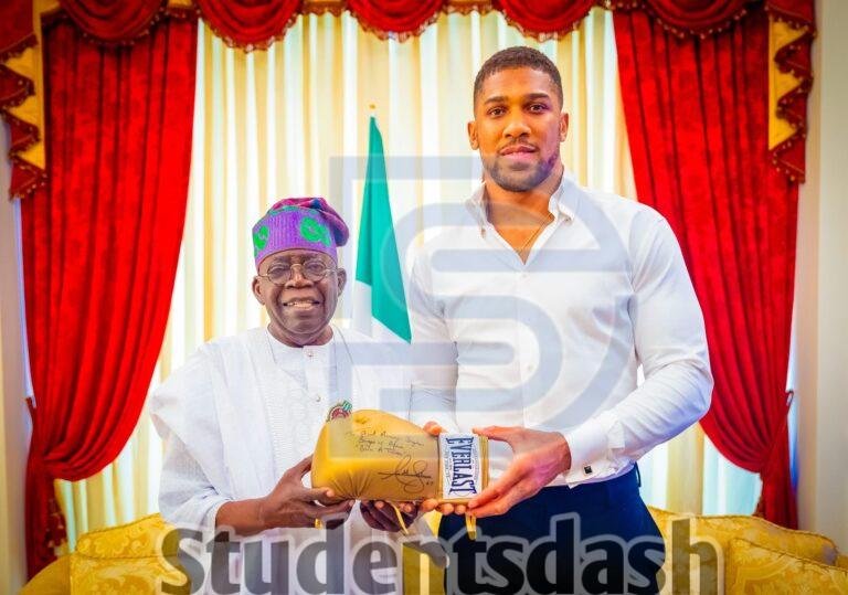 Bola Ahmed Tinubu Sends Condolence Message to Anthony Joshua After Lagos – Ibadan Expressway Accident