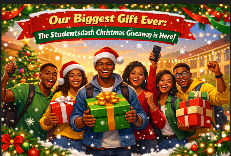 Studentsdash Christmas Giveaway (₦5,000 – ₦10,000)