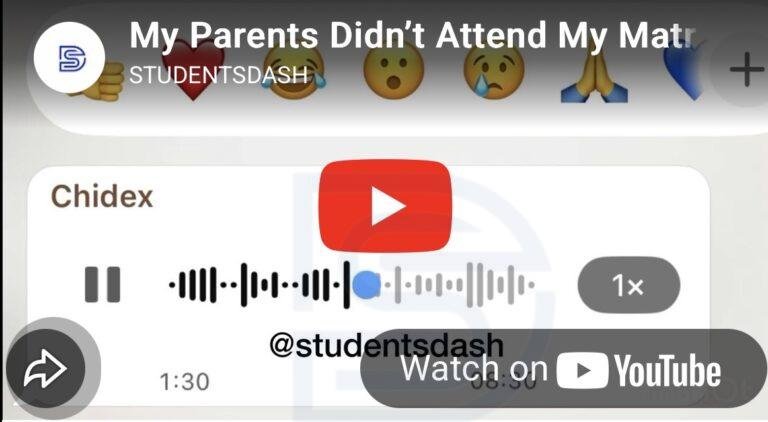 The Truth About Matriculation Nobody Tells You – EBSU Graduate Chidex