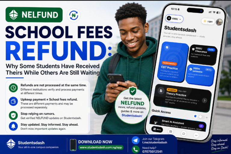 NELFUND School Fees Refund: Why Some Students Have Received Theirs While Others Are Still Waiting