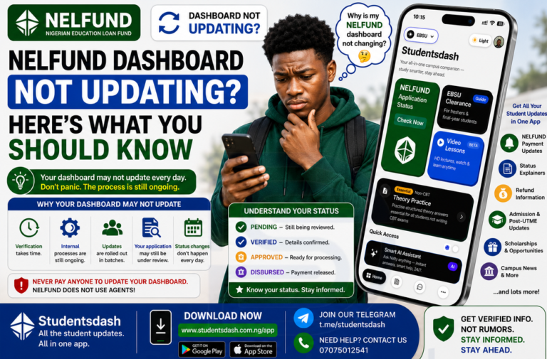 NELFUND Dashboard Not Updating? Here’s What You Should Know